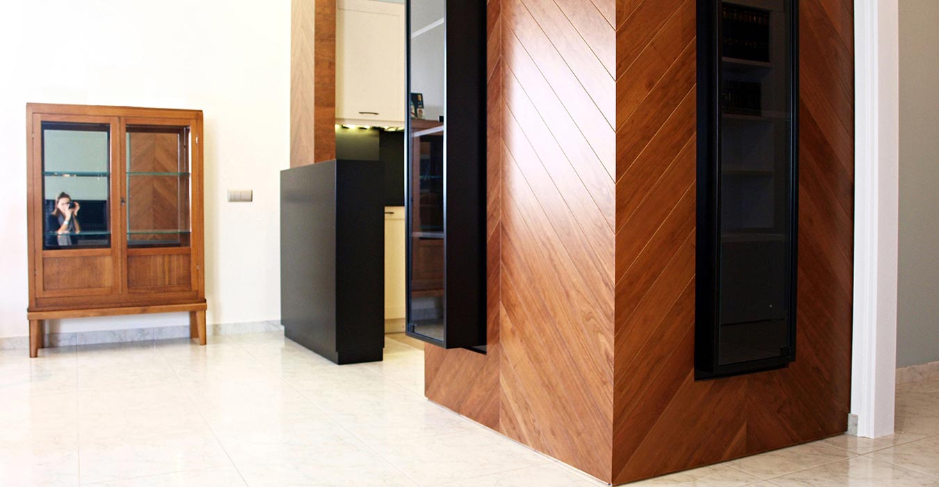 Both detailing and materiality play a role to a property renovation.