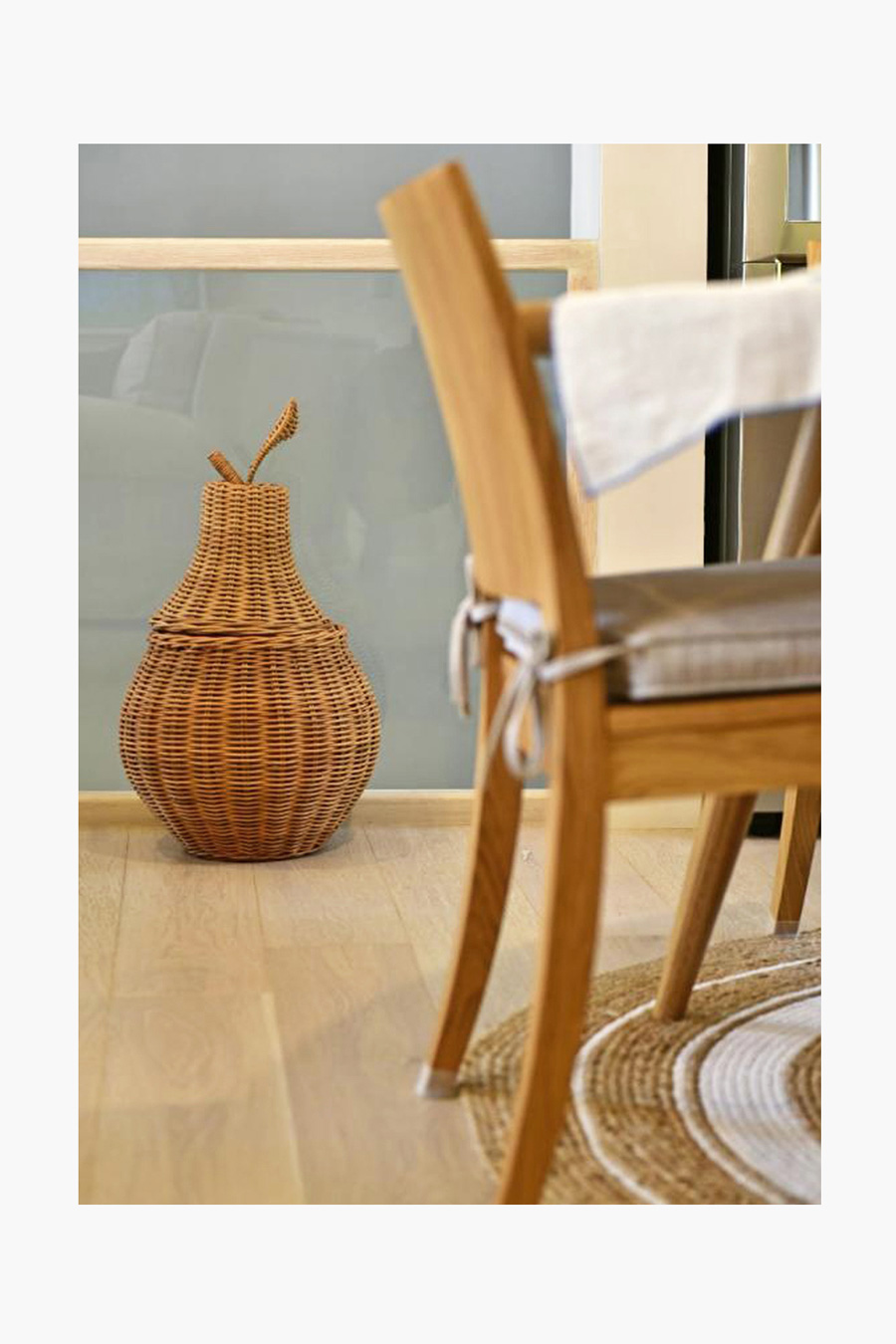 Interior design details of a vacation house in Hydra.