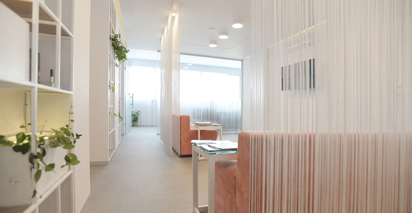 Medical center design with a calm atmosphere