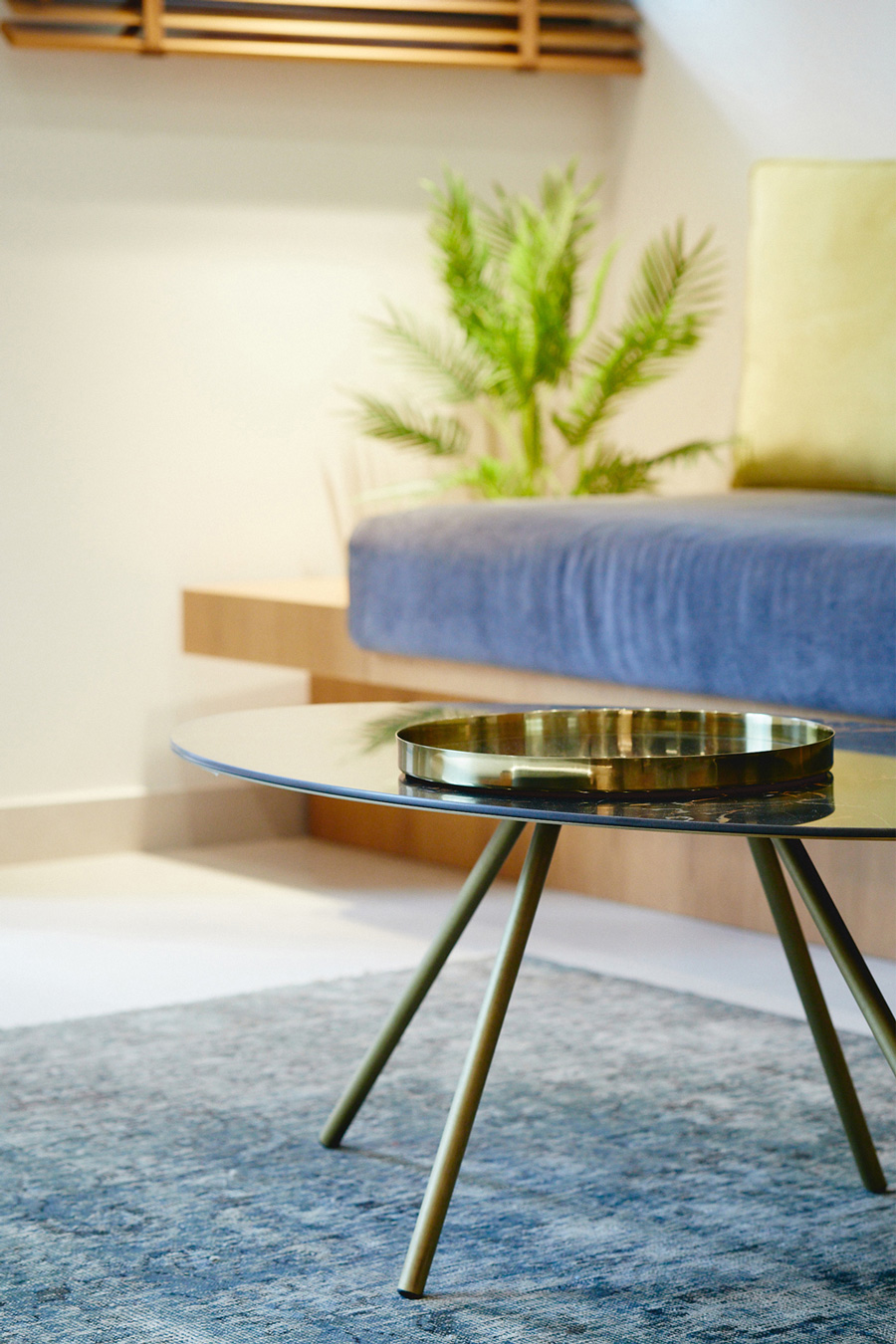 Golden details and reflections