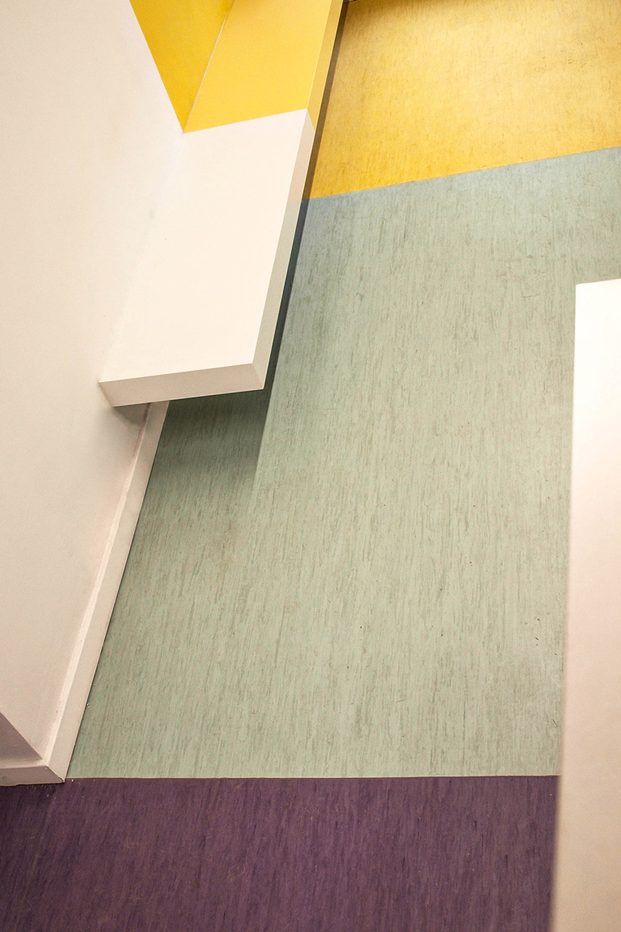 Plastic vinyl floor in different colours