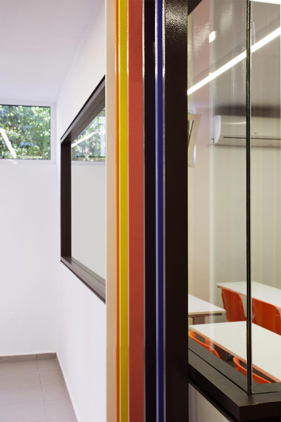 Metal panel’s detailing